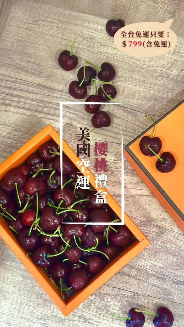 美國華盛頓紅櫻桃禮盒