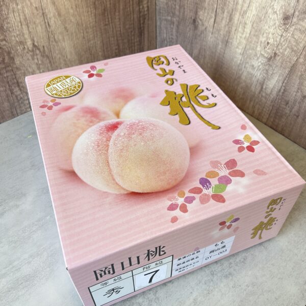 日本岡山水蜜桃禮盒 7入